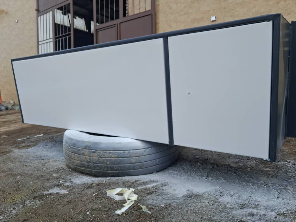 جعبه ترانزیت و تریلی صمدزاده در زنجان